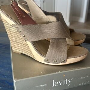Levity wedge sandals